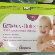 German quick que thử thai H* 1 cái