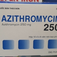 Azithromycin 250mg DHG H*60vien