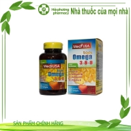 MediUSA Triple Omega 3-6-9 lọ*60 viên ( ngừng kinh doanh )