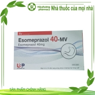 Esomeprazol 40 mg -MV USP hộp*3 vỉ*10 viên