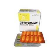 Ciprofloxacin 500mg BRAWN - Hộp 10 vỉ x 10 viên