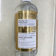 Nước tẩy trang Eveline Gold Lift Expert cao cấp chống nhăn da 3 trong 1 500ML _EVEL7012