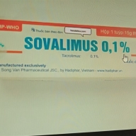 Sovalimus 0.1% T*15g