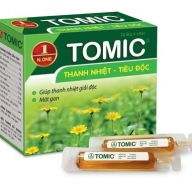 TOMIC thanh nhiệt tiêu độc Hộp 20 ống