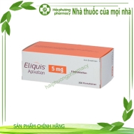 Eliquis apixaban 5 mg hộp*2 vỉ*10 viên