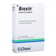 Brexin (piroxicam-B-cyclodextrin Hộp 20 viên