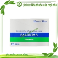 Cao dán Salonpas Hộp to * 10 hôp bé*20 miếng ( hộp to*100 bản)