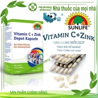 Vitamin c Đức (vitamin c+zink) Hộp*3vi*20viên Tây đức việt