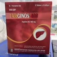 Targinos 400 ( argine hcl 400 mg ) hộp 12 vỉ*5 viên