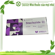 Staclazide 80 ( Gliclazide 80 mg ) Stella Hộp*6 vỉ*10 viên