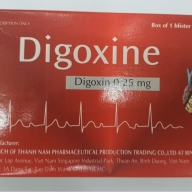 Digoxine 0.25mg H*1vỉ*30viên