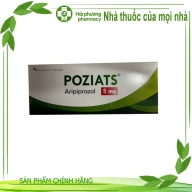 POZIATS ( Aripiprazol 5 mg ) hộp*30 viên