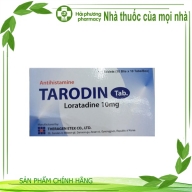 TARODIN tab ( Loratadine 10 mg ) Korea hộp*10 vỉ*10 viên