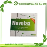 Novalax bổ sung chát xơ, giảm táo bón tốt cho tiêu hóa hộp*2 vỉ*5 ống*10ml