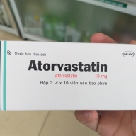 Atorvastatin 10mg H* 3vi* 10 vien