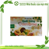Viên ngậm Quất Gừng Ô mai Mật Ong Á Đông hộp*3 vỉ*8 viên