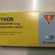 Nykob (olanzapine 5 mg) Hộp 4 vỉ * 7 viên