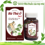 Hà thủ ô TW3 Lọ 30 viên- TW3