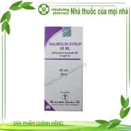 Salmolin ( salbutamol sulphate bp 2 mg/5ml ) lọ*60ml