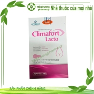 Viên đặt phụ khoa Climafort Lacto ( lactobacillus ) hộp*1 vỉ*7 viên(TDN)