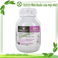 Viên uống Bổ sung DHA cho bà bầu Bio Island DHA for Pregnancy 60 viên