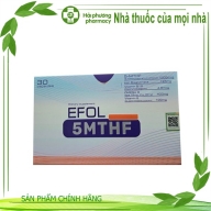 EFOL 5 MTHF Hỗ trợ bổ sung vitamin cho phụ nữ mang thai hộp*30 viên