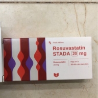 Rosuvastatin stada 20 mg Hộp 30 viên