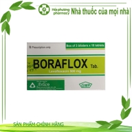 BORAFLOX ( Levofloxacin 500 mg ) Korea hộp*3 vỉ*10 viên