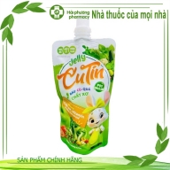 Nước thạch Jelly Cutin rau củ quả , chất xơ vị táo gói*125ml