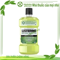 Listerin 500 natural green tea zezo alcohol trà xanh l* 500 ml