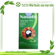 Nasufit Thuốc hỗ trợ hoạt huyết dưỡng não, giúp ngủ ngon lọ * 120 viên