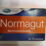 Normagut ( men saccharomyces boulardii đông khô) Hộp 30 viên