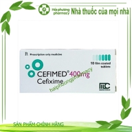 Cefimed 400( cefixime) Hộp*10 viên