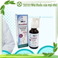 Xịt mũi cho trẻ em Nosaline nasal spray kids hỗ trợ viêm mũi dị ứng lọ*30 ml