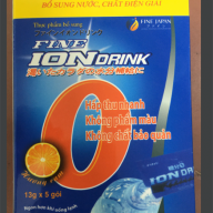 Bổ sung nước,chất điện giải Fine Iondrink Hương cam h*5 gói *13 gram