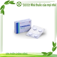 TINIDAZOL 500mg hộp 1 vỉ * 4 viên