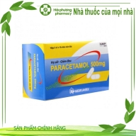 Paracetamol 500mg Mediplantex hộp*5 vỉ*10 viên