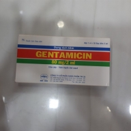 Gentamicin 80mg Hộp 10 ống