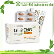 Glirit DHG 500/2,5g H*3 vỉ x10 viên - Hậu Giang