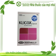 KLICOX ( Celecoxib 200 mg ) Korea hộp*10 vỉ*10 viên