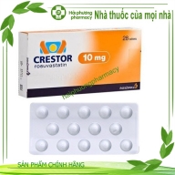 Crestor 10mg(458) H*2vỉ*14viên