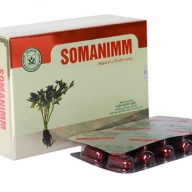 Somanimm – Hỗ Trợ Điều Trị Suy Giảm Hệ Miễn Dịch (Hộp 6 Vỉ x 10 Viên)