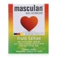 Bao cao su Masculan Fruity Edition hộp 3 chiếc