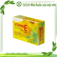 Vitamin E Uni 400IU hộp*3 vỉ*10 viên