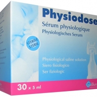 Nước muối sinh lý Physiodose (30 ống/hộp)