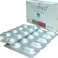 Glyford(Ciprofloxacin 500mg)H*10 vỉ x 10 viên