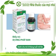 parbye CUTE hương dâu tây ( Desloratadine 30 mg ) Dị ứng - phát ban lọ*60ml