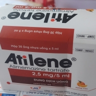 Atilene 2.5mg/5ml (Alimemazine) (H/30 ống)- An Thiên