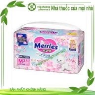 Bỉm Merries Sakura quần size M 33 miếng bịch* 6-11kg