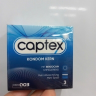 Bcs-Captex Benzocain (KONDOM KERN ) hộp*3 cái